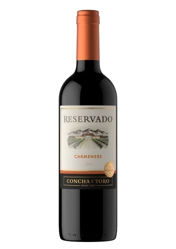 Vinho Chileno Tinto Meio Seco Reservado Carménère Valle Central Garrafa 750ml
