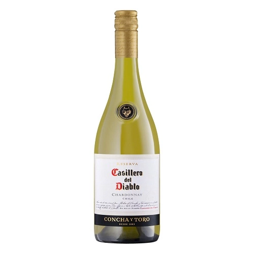 Vinho Chileno Branco Seco Reserva Casillero Del Diablo Chardonnay Garrafa 750ml