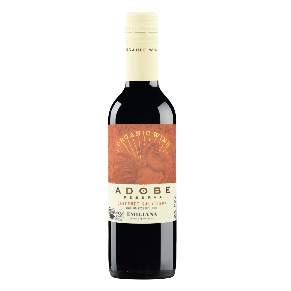 Vinho Chileno Tinto Seco Orgânico Reserva Vineyards Adobe Cabernet Sauvignon Valle Central Garrafa 3