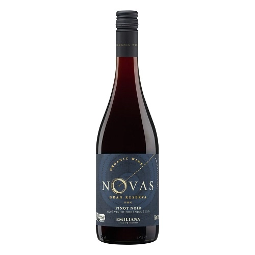 Vinho Chileno Tinto Seco Orgânico Gran Reserva Vineyards Novas Pinot Noir Valle De Casablanca Garraf