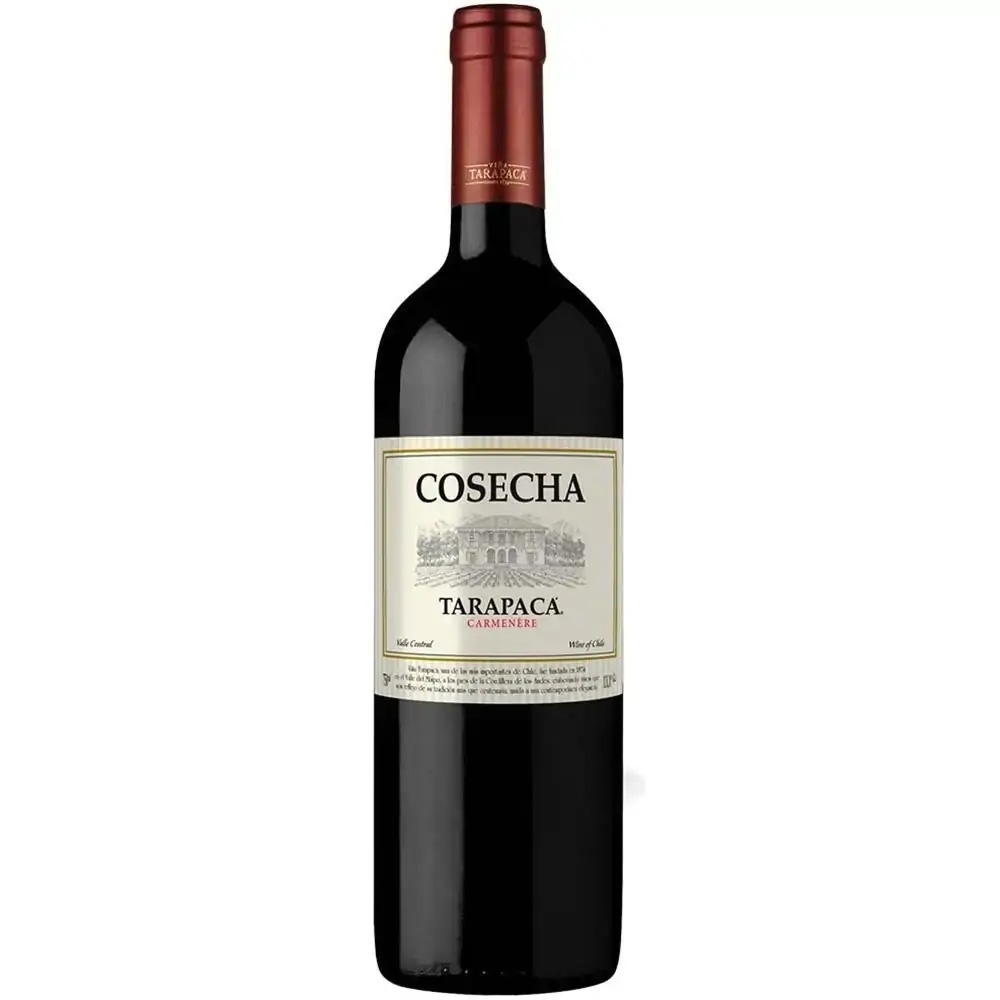 Vinho Chileno Tinto Seco Tarapacá Cosecha Carménère Valle Central Garrafa 750ml