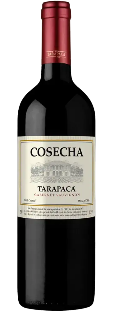 Vinho Chileno Tinto Meio Seco Tarapacá Cosecha Cabernet Sauvignon Valle Central Garrafa 750ml