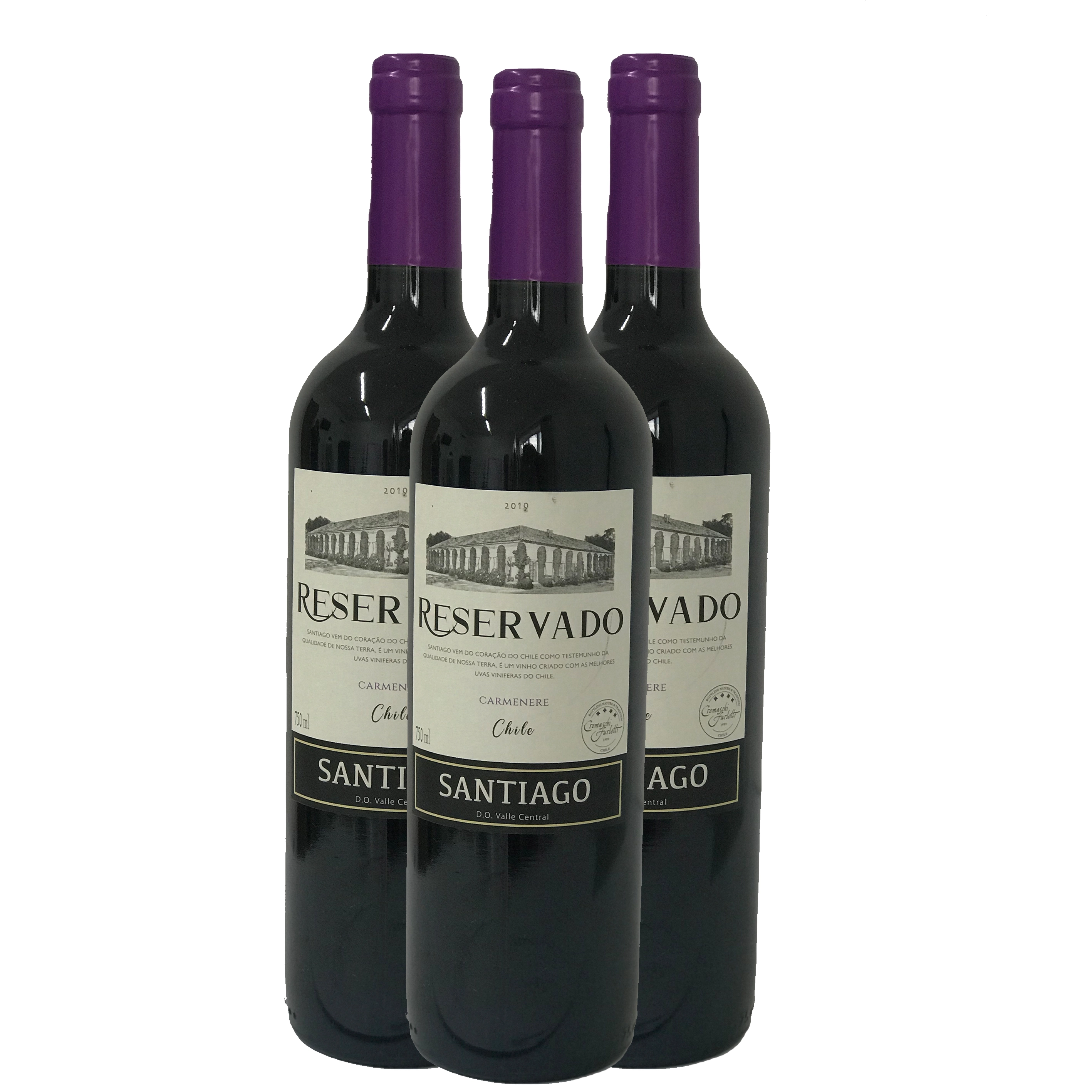 Vinho Santiago 750ml Carmenere Reservado