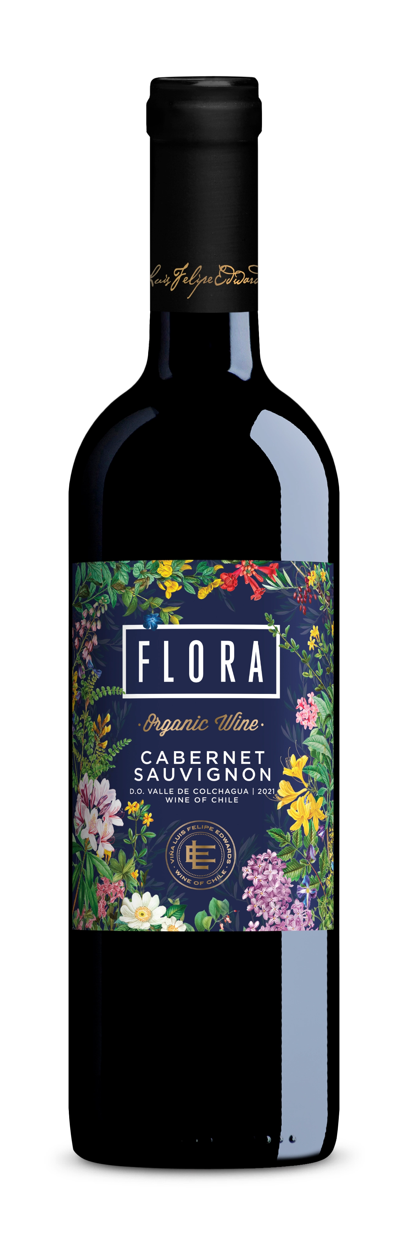 V.flora Org.cab.sauv.tto Chile 750ml