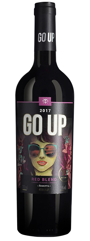 Vinho Go Up 750ml Carmenere/cabernet Tinto