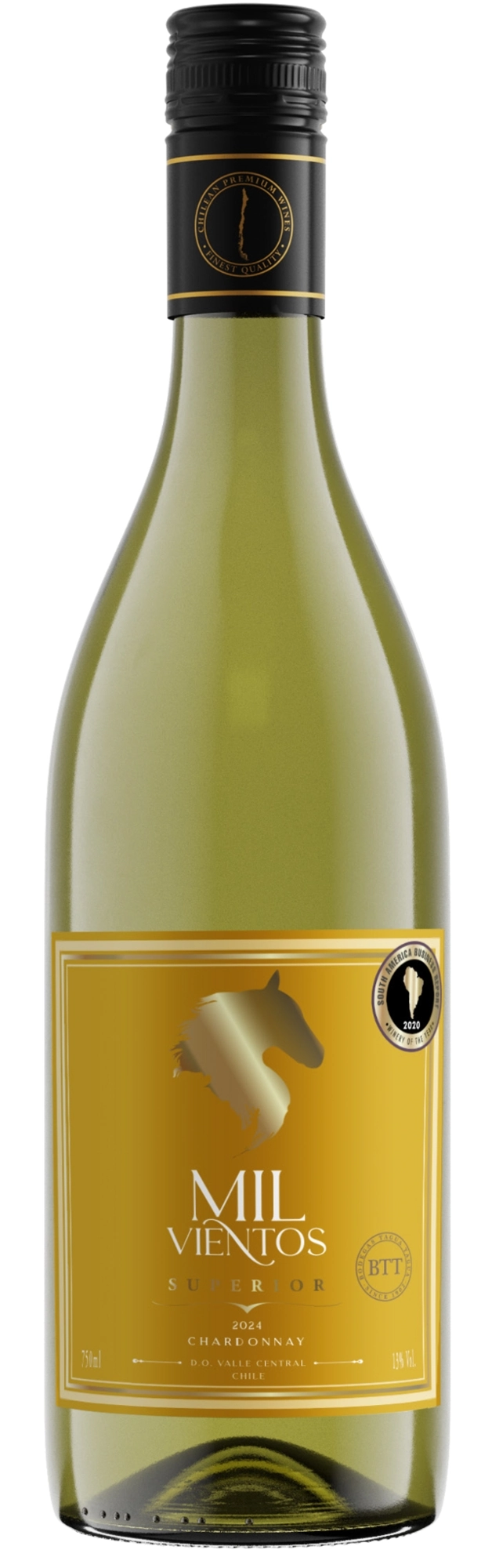 Vinho Chi Mil Vientos Superior Chardonnay 750ml
