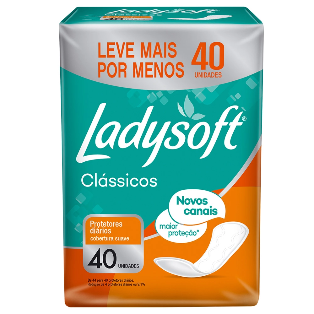 Protetor Diario Ladysoft Suave 44un