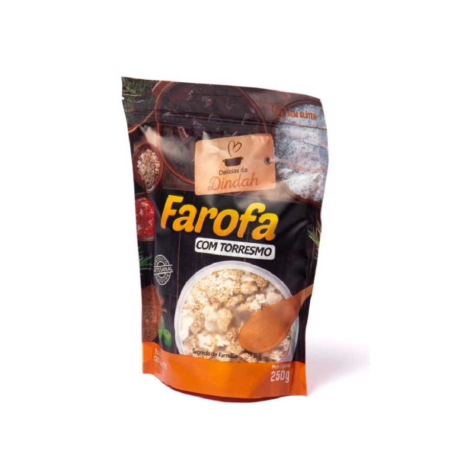 Farofa Delicias Da Dindah C/torresmo 250g