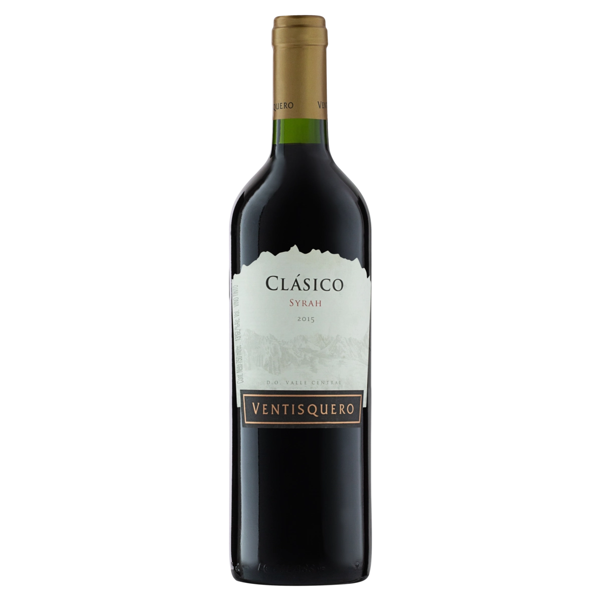 Vinho Chileno Tinto Meio Seco Ventisquero Clásico Syrah Valle Central Garrafa 750ml