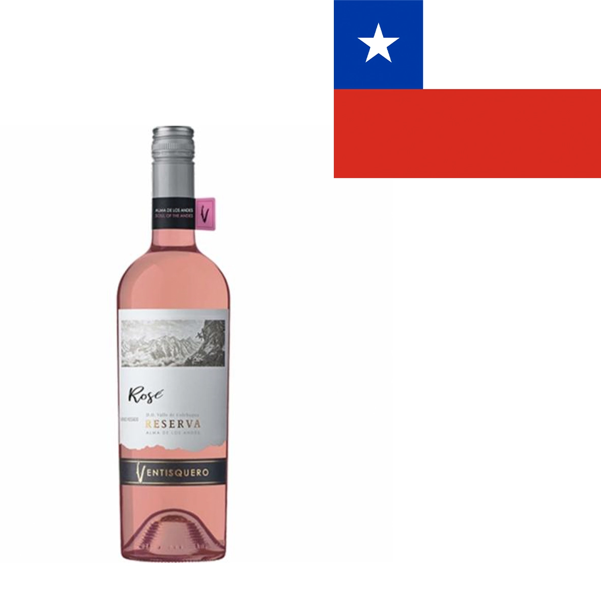 Vinho Chil.ventisq.reserva 750ml Rose