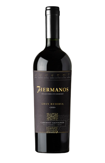Vinho Chil.7 Hermanos Gran Reserva Cab.sauvig 750ml