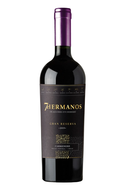 Vinho Chil.7 Hermanos Gran Reserva Carmenere 750ml