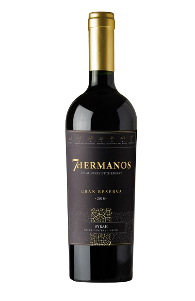 Vinho Chil.7 Hermanos Gran Reserva Syrah 750ml