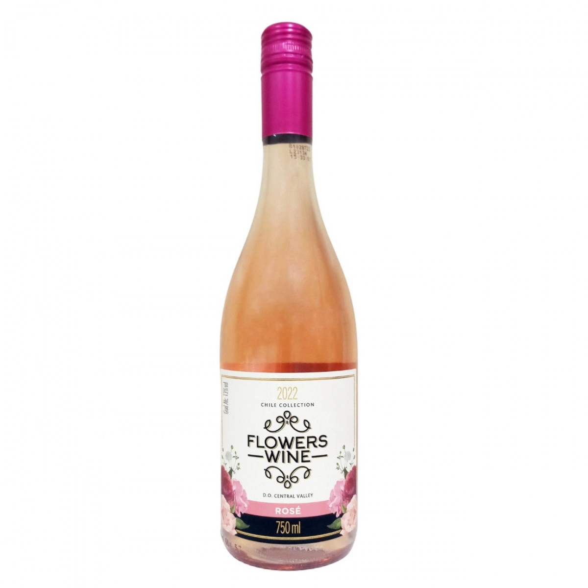 Vinho Chi Flowers Wine 750ml, Rose