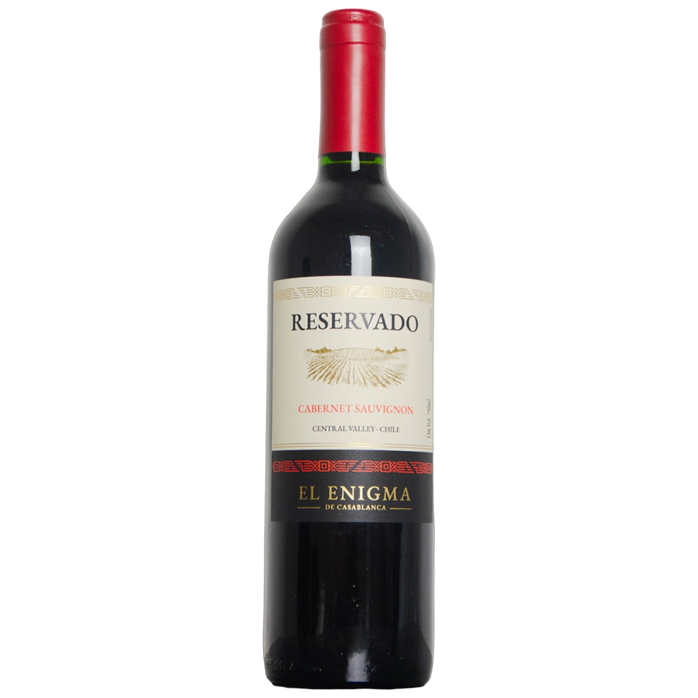 Vinho Chileno Tinto Reservado Cabernet Sauvignon El Enigma 750ml