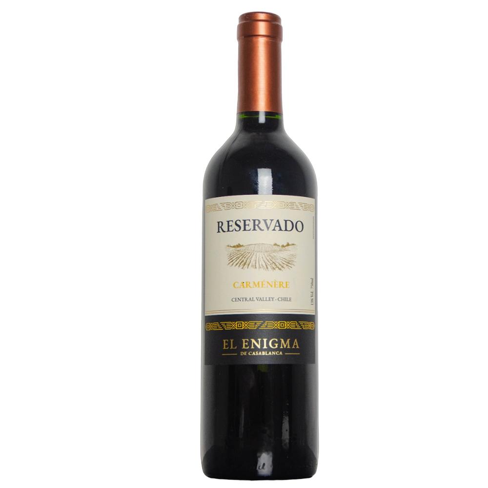 Vinho Fino Tinto Meio Seco Carménère El Enigma 750ml