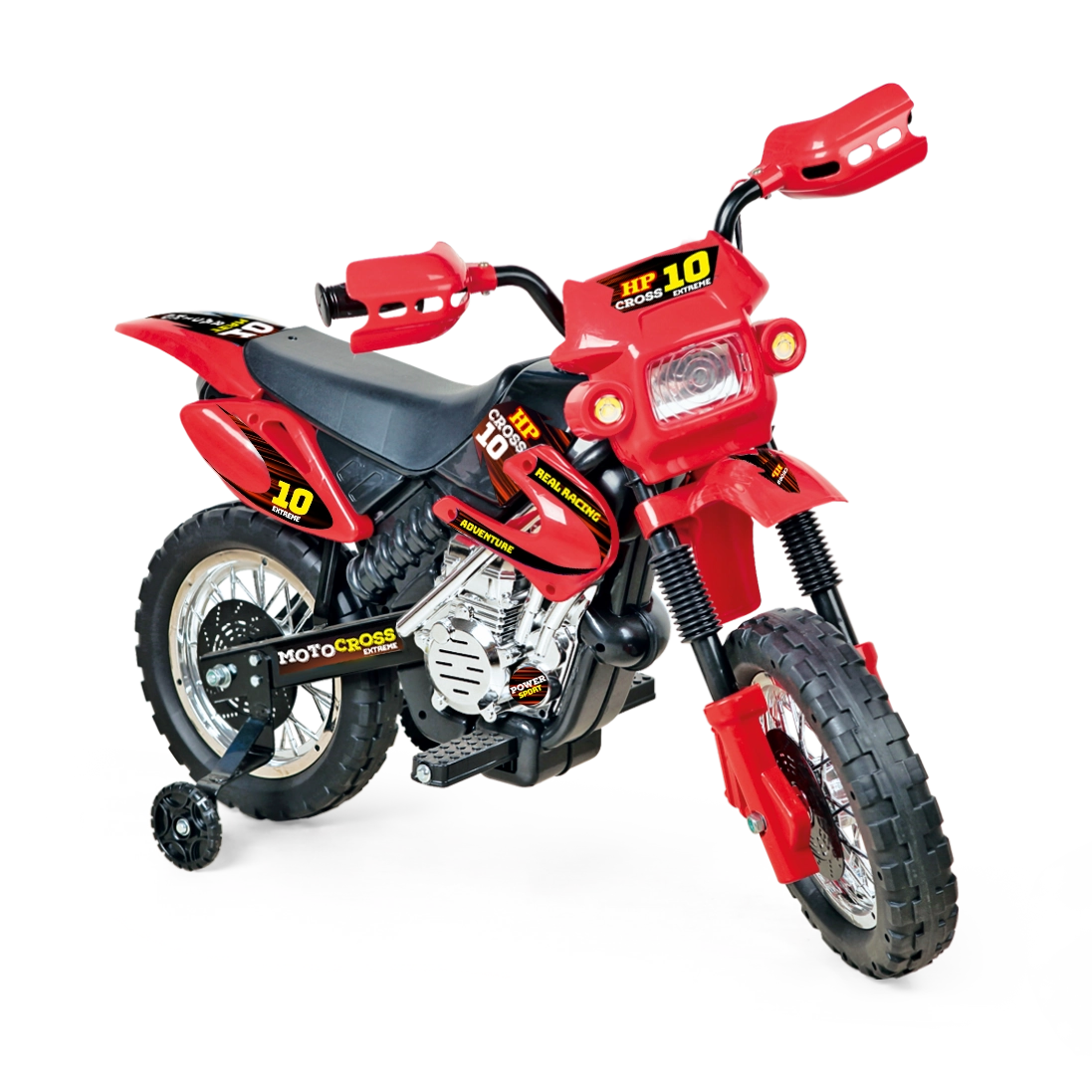 Moto Eletrica Infant Motocross Vermelho