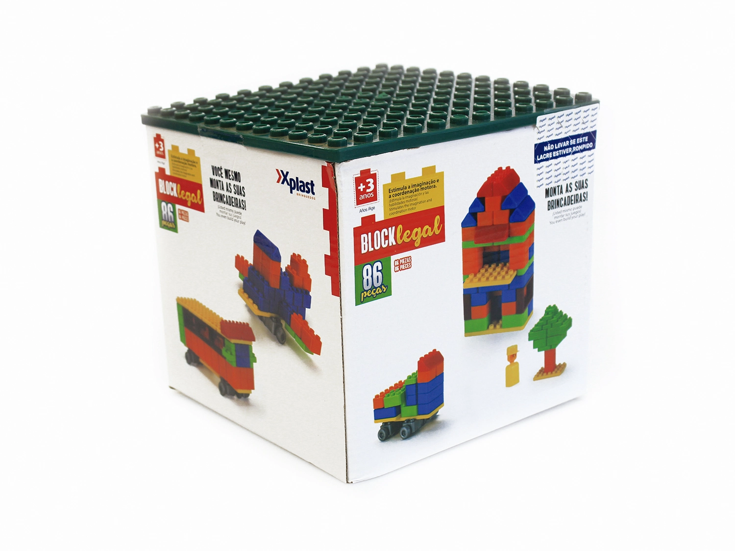 Block Legal 86 Pcs Xplast