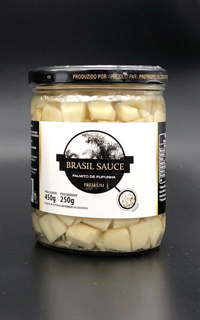 Palmito De Pupunha Brasil Sauce Picado Premiun 250g