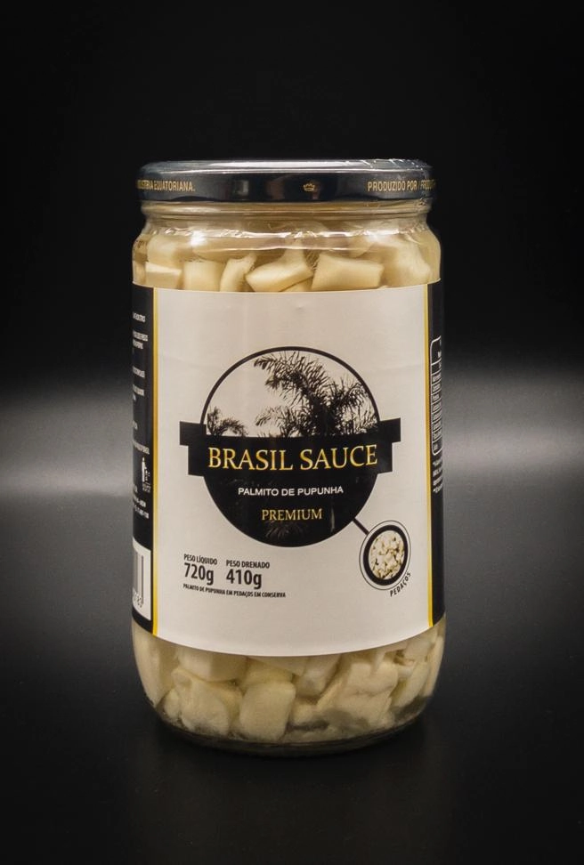 Palmito De Pupunha Brasil Sauce Picado Premiun 410g