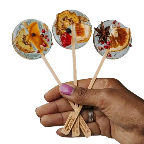 Pirulito Cristal De Frutas E Espec.1un 1un