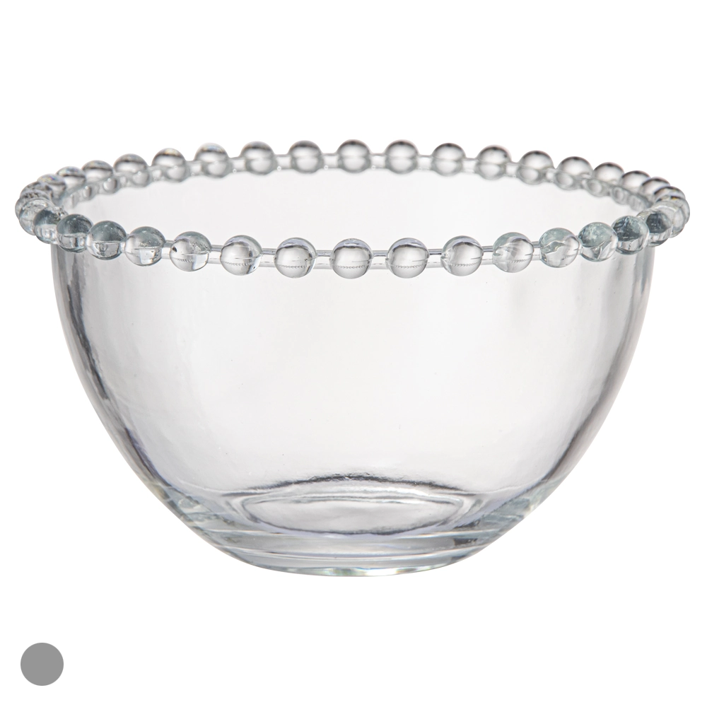Bowl Cristal 300ml Perola Redondo Transp 7.5x13.5cm 75699001 Dea