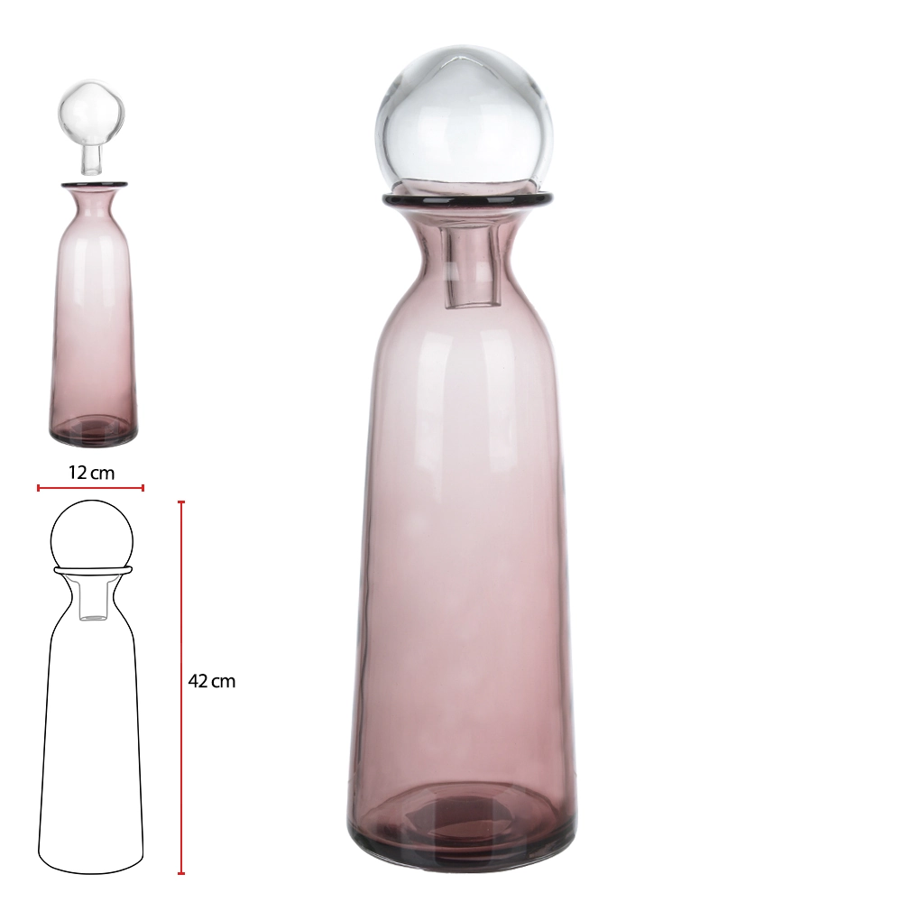 Vaso Vidro Roxo 42cm 75913002 Dea