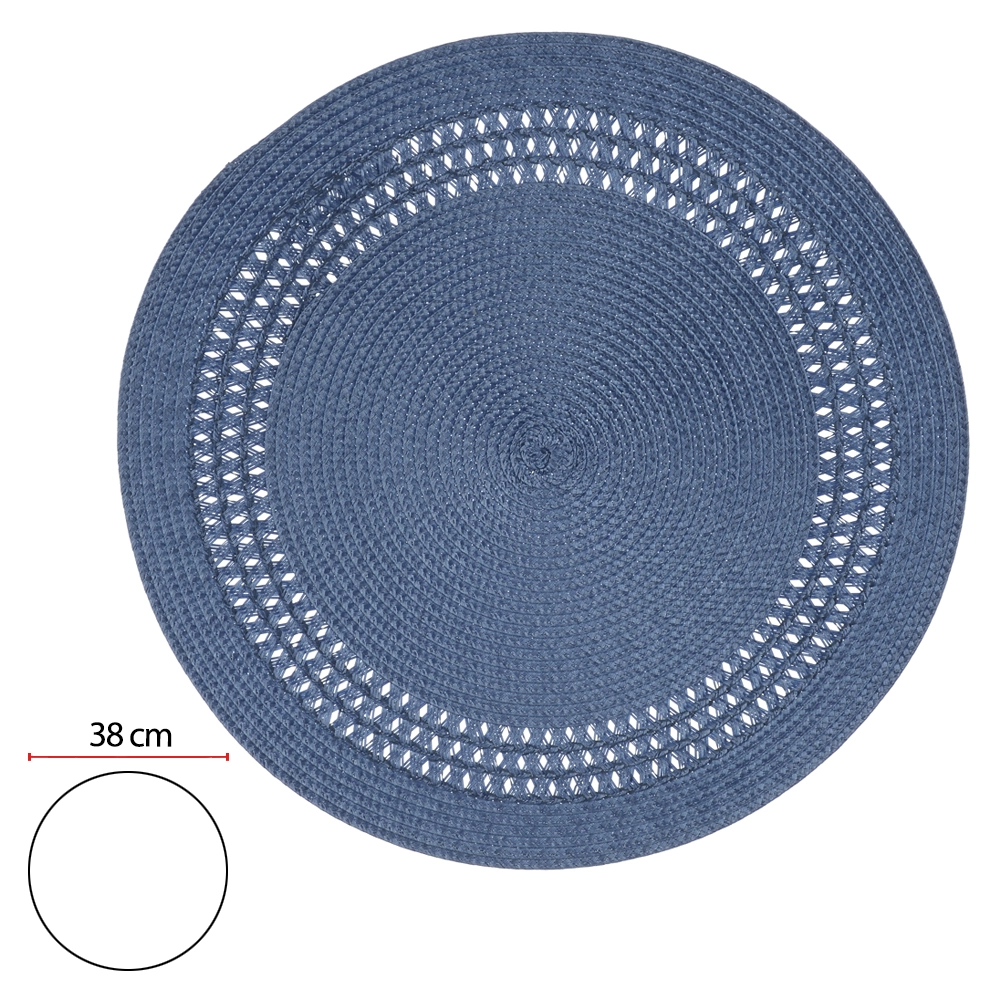 Lugar Americano Pp 38cm Luna Azul Marinho 76027002 Dea