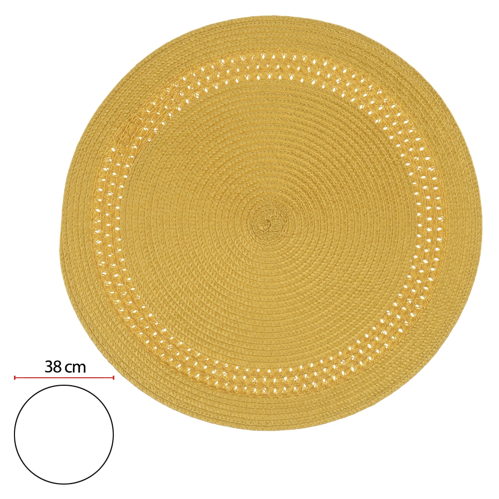 Lugar Americano Pp 38cm Luna Mostarda 76027005 Dea