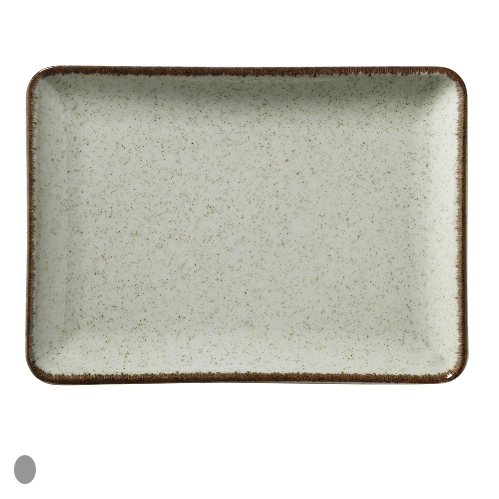 Travessa Porcelana 27x20cm Color X Rt Verde Menta 78133004 Dea