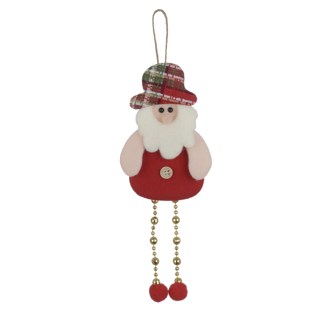 Natal Enfeite Papai Noel Pendurar Colorido 20x8cm 78801001 Dea