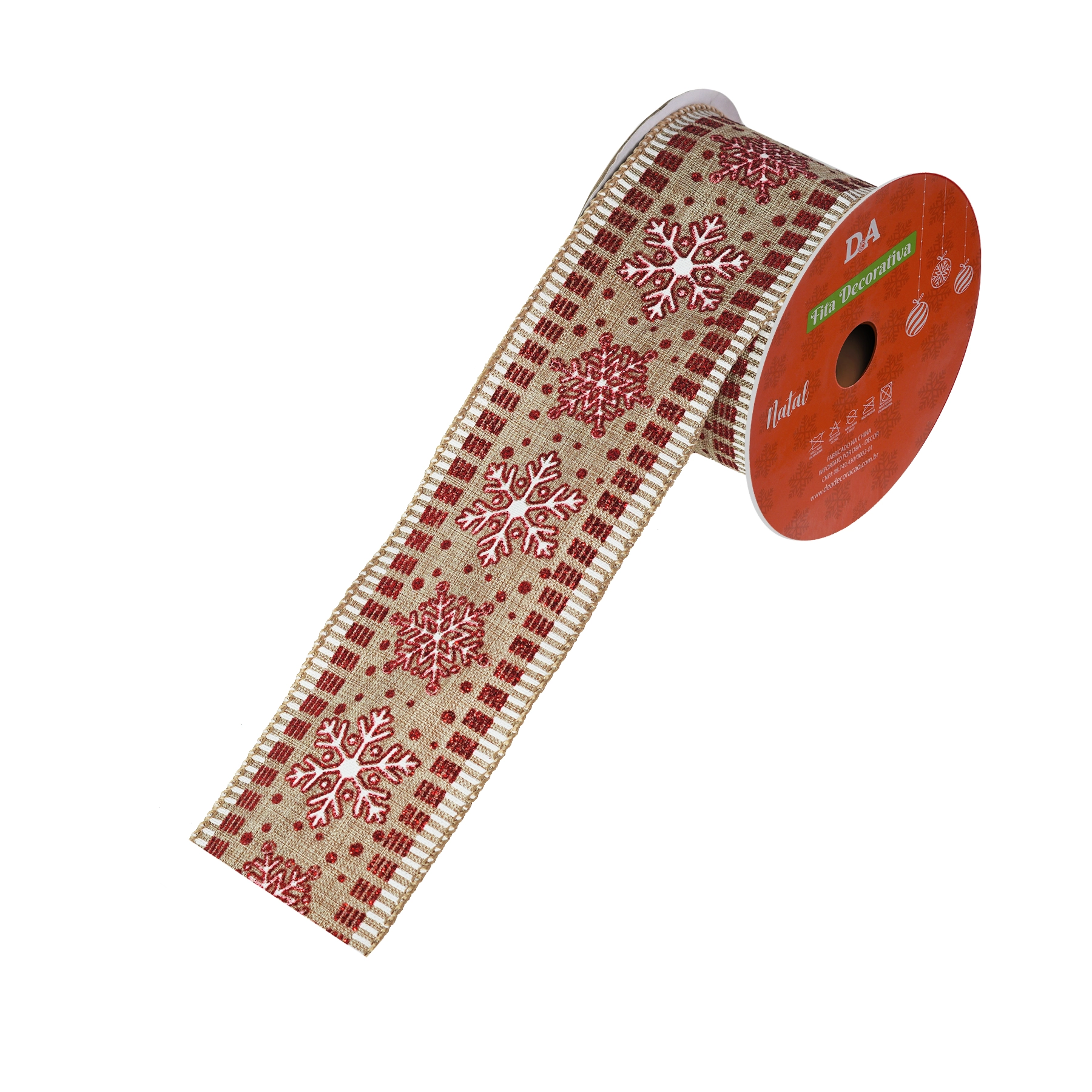 Fita Aramada Linho Costura 6.3cmx9.14m 58193001 Dea