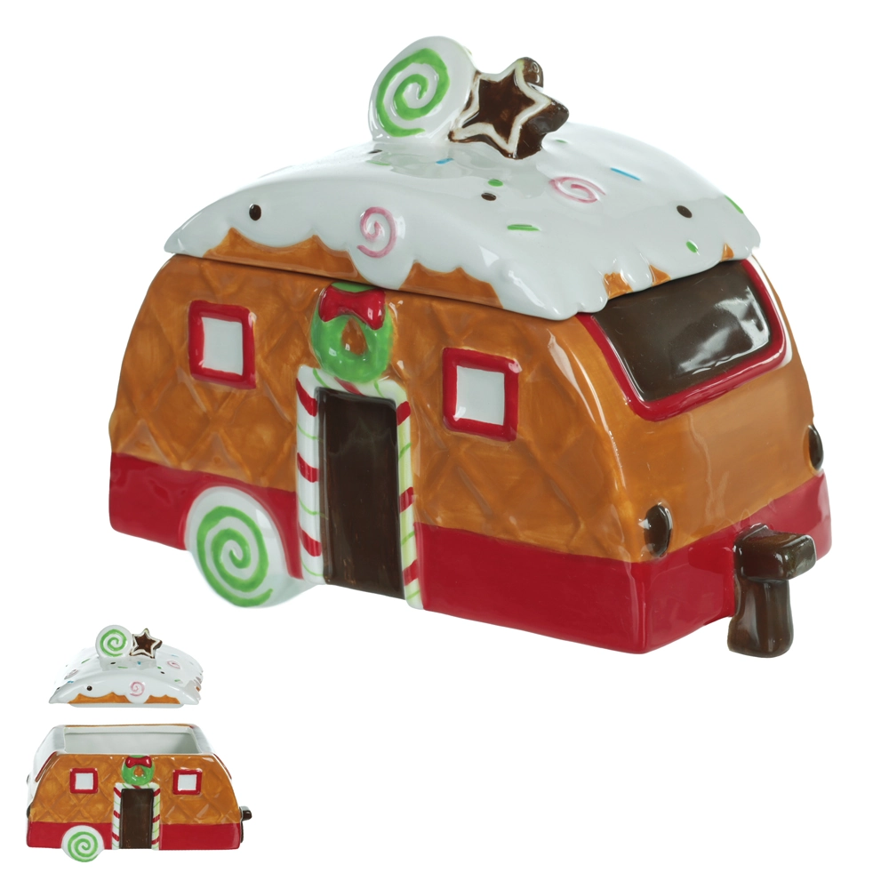Natal Decoracao Carro Ginger 8.8x16.5cm 60106001 Dea