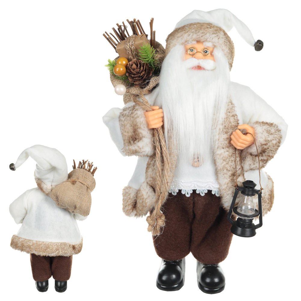 Papai Noel Natal Em Pe Brc Mrr 30cm 60114001 Florarte
