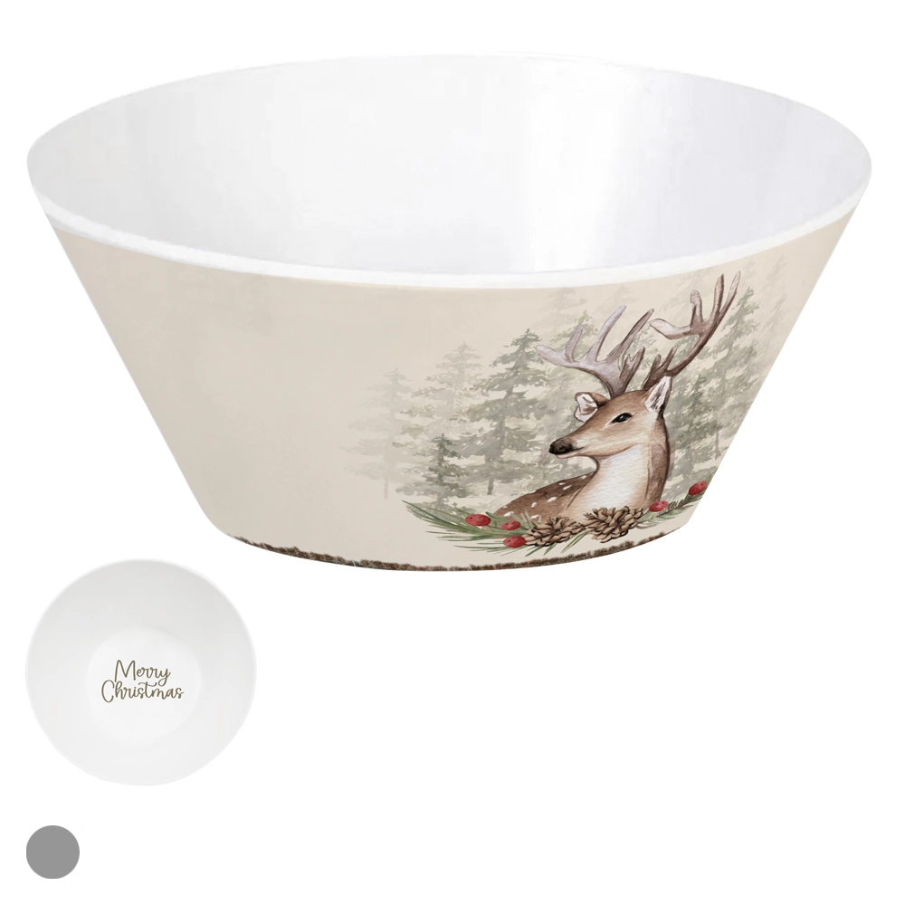 Bowl Melamina Rustica Colorido 7.4x15cm 81114001 Dea