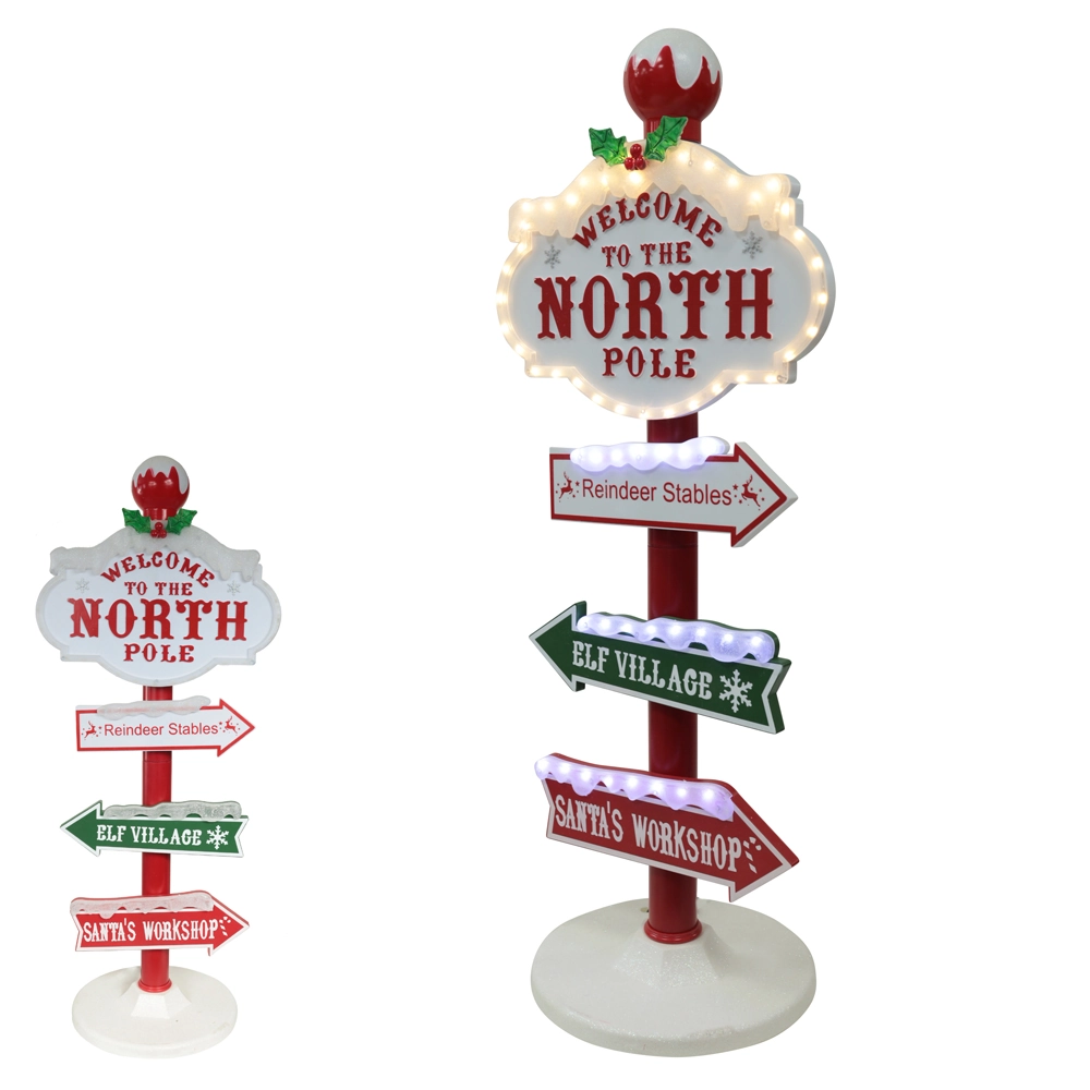 Placa North Pole Musica Led 95x29.6cm 81358001 Dea