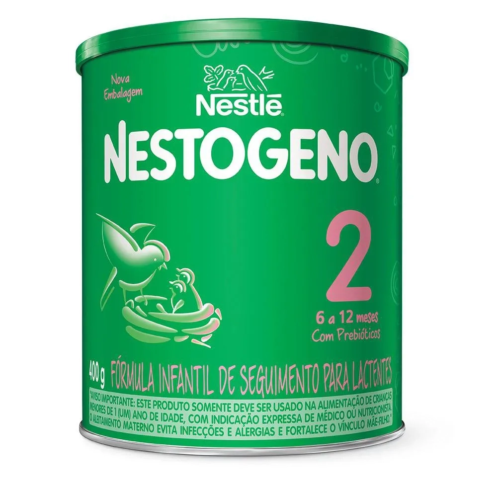 Fórmula Infantil Para Lactentes 2 Nestogeno Lata 400g