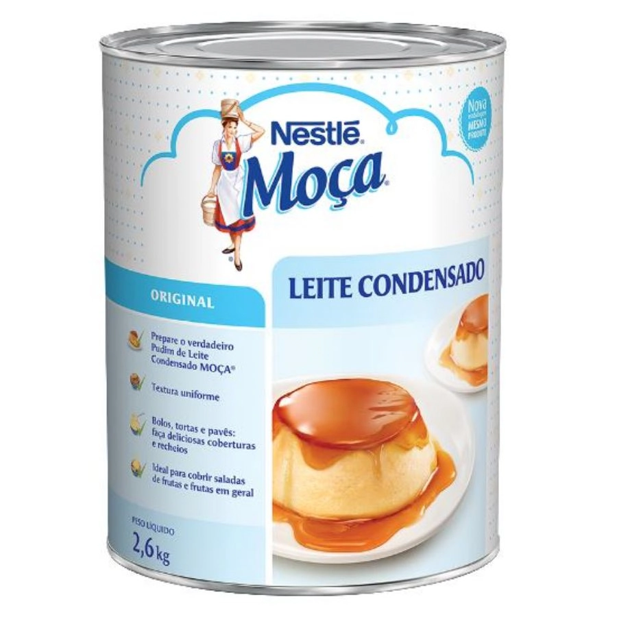 Leite Condensado Moca 2 6kg Lt