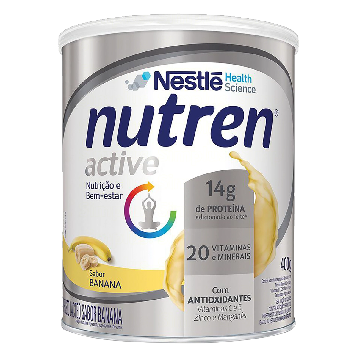 Composto Lácteo Banana Nutren Active Lata 400g