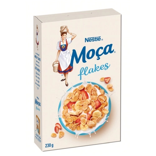 Cereal Matinal Leite Condensado Moça Flakes Caixa 230g