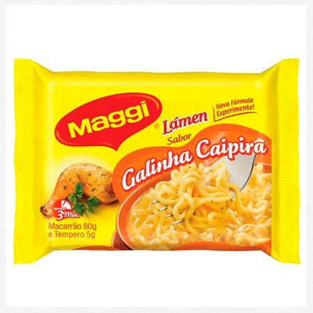 Macarrão Maggi Lamen G Caipira