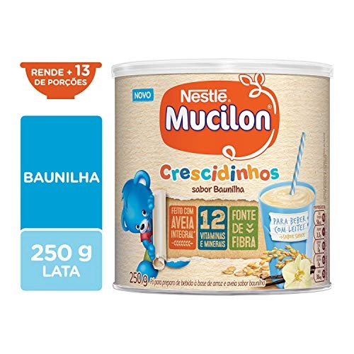 Mucilon Crescidinhos Nestle 250g Lt Baunilha