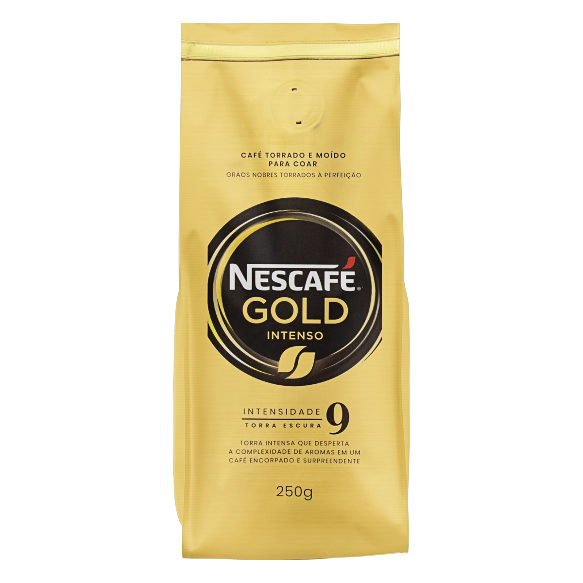 Café Torrado E Moído Intenso Nescafé Gold Pacote 250g