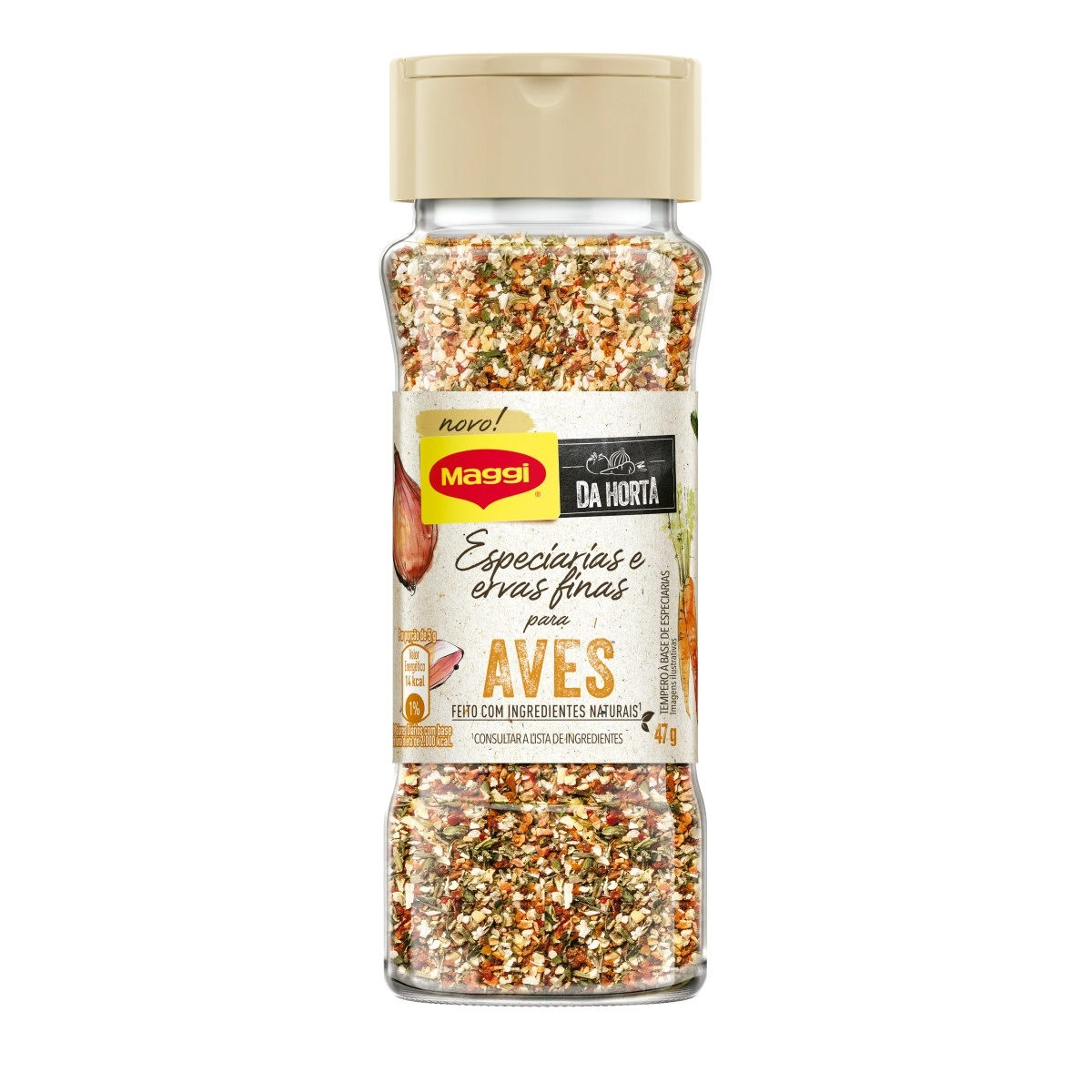 Especiarias E Ervas Finas Para Aves Maggi Da Horta Vidro 47g