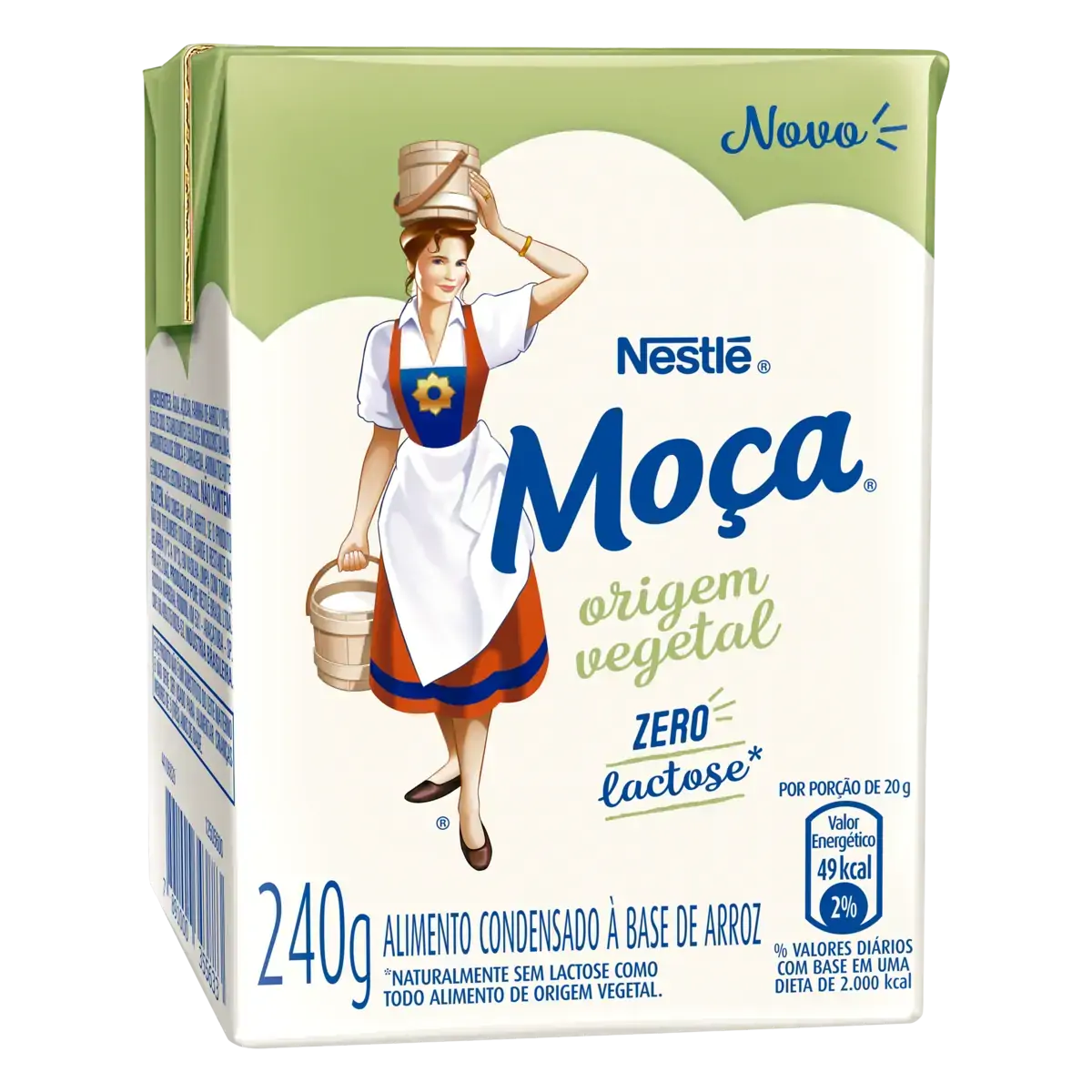 Leite Condensado Vegetal Moça Caixa 240g