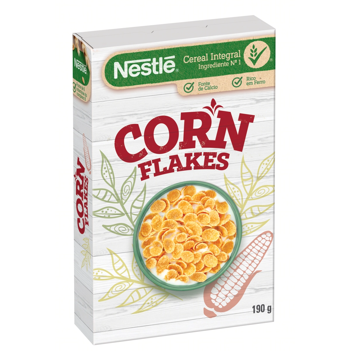 Cereal Matinal Corn Flakes Caixa 190g