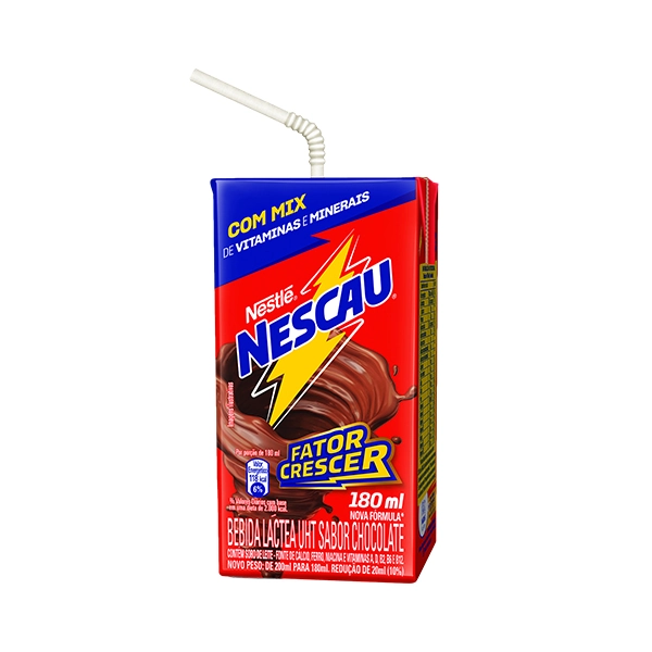 Bebida Láctea Uht Chocolate Nescau Caixa 180ml