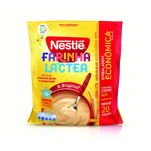 Farinha Láctea Original Nestlé Sachê 380g
