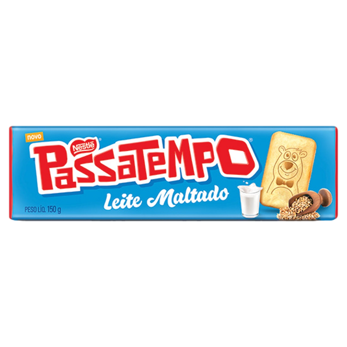 Biscoito Leite Maltado Passatempo Pacote 150g