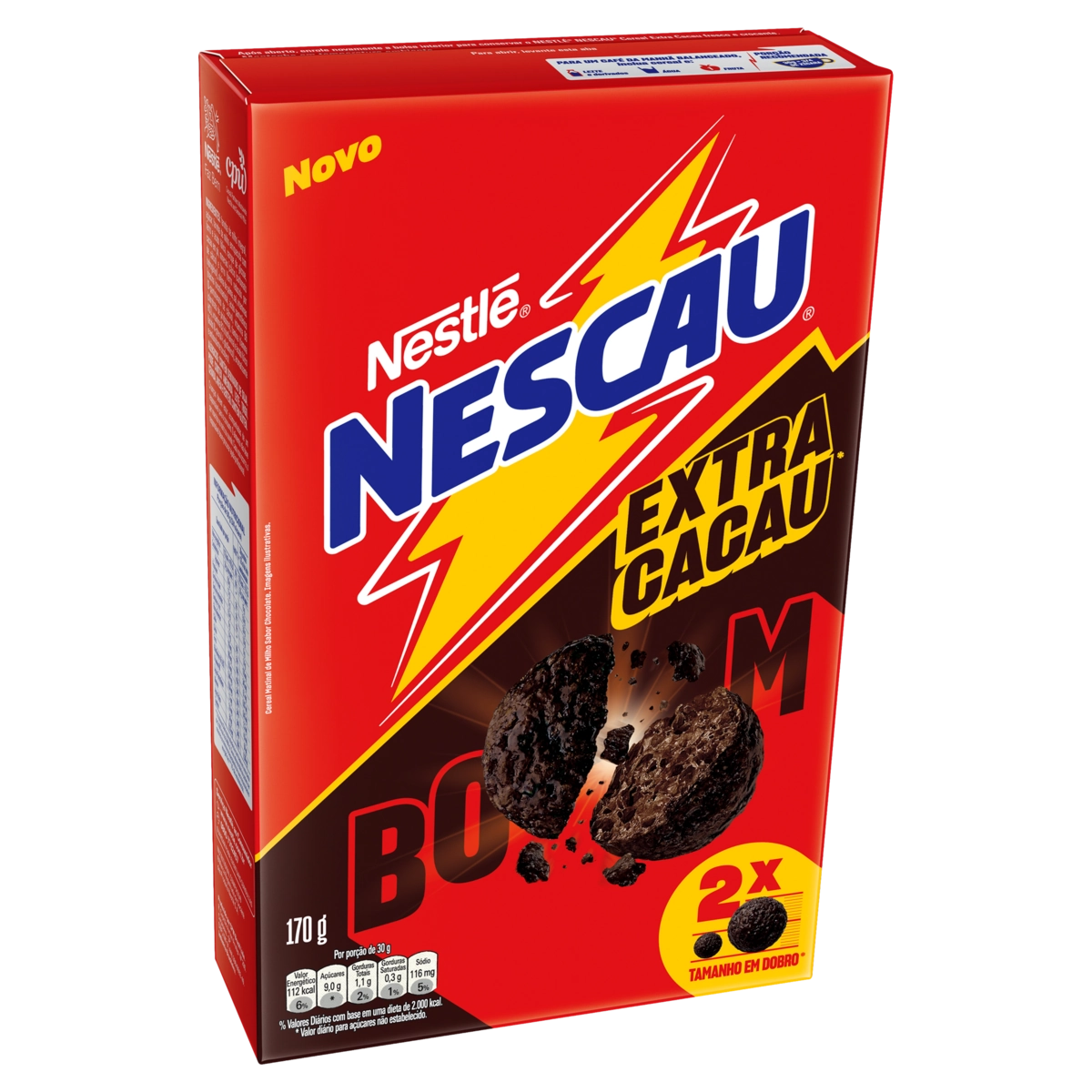 Cereal Matinal Extra Cacau Nescau Caixa 170g